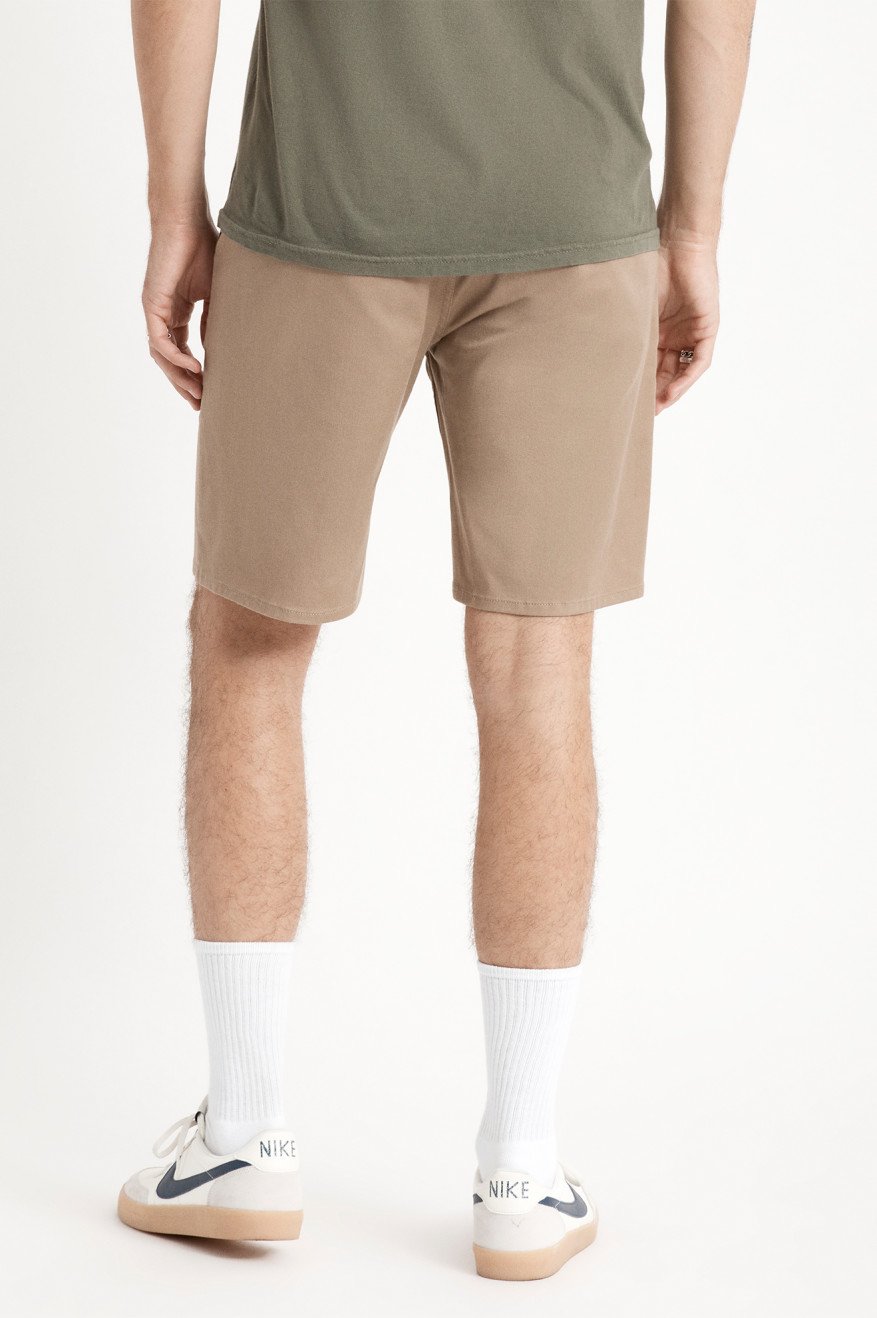 BRIXTON CHOICE CHINO SHORT KHAKI - The Drive Skateshop