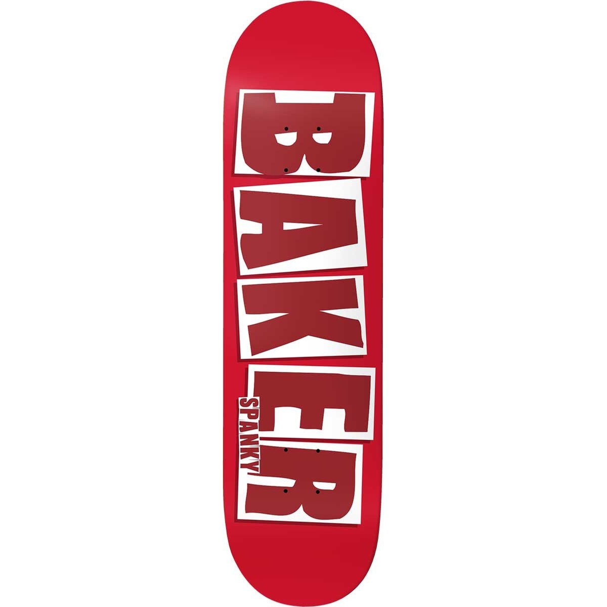 BAKER KL BRAND NAME RED DECK (8.25") - The Drive Skateshop