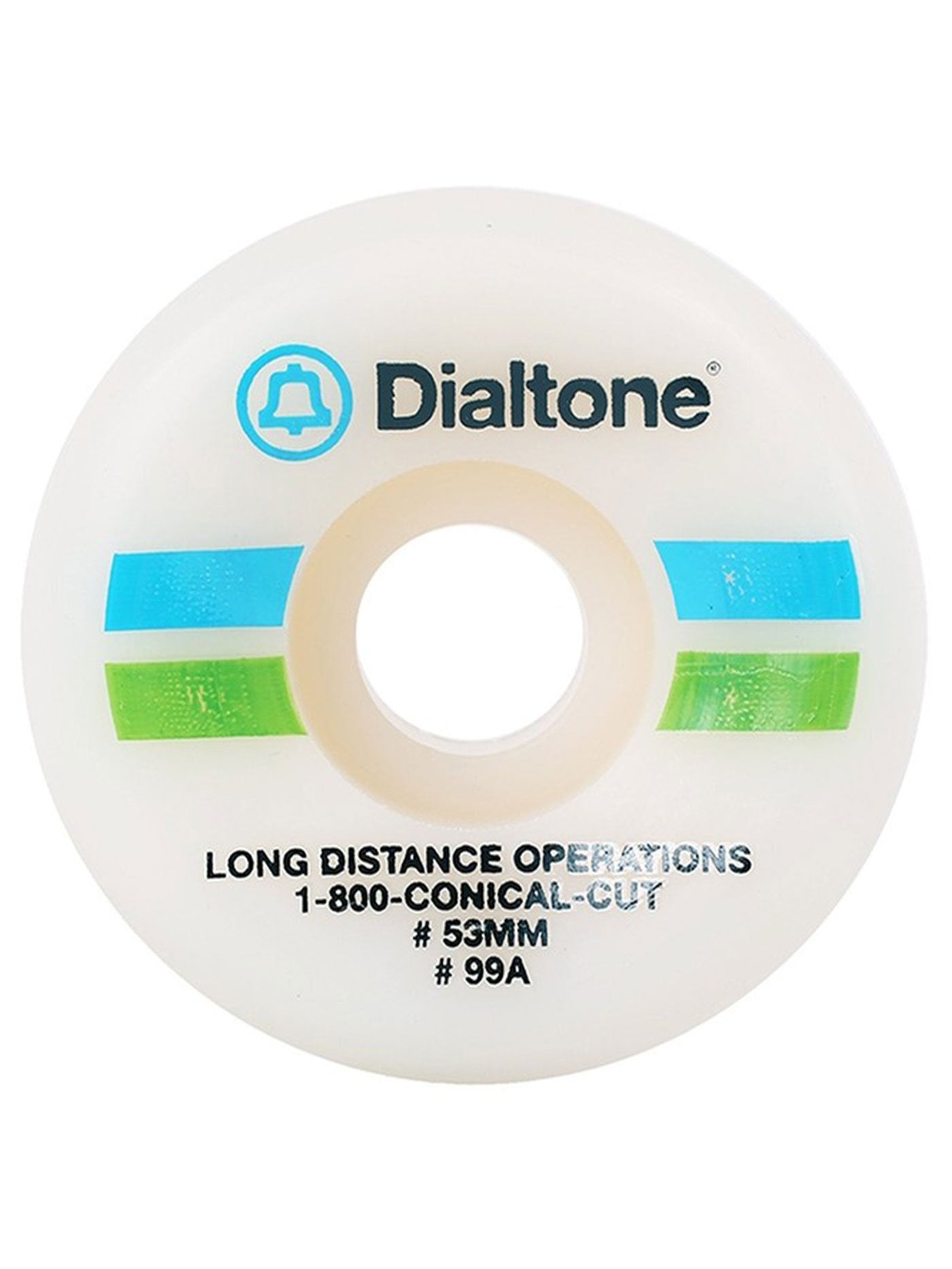 DIAL TONE WHEELS - BELL SOUTH CONICAL 99A (53MM) - The Drive Skateshop