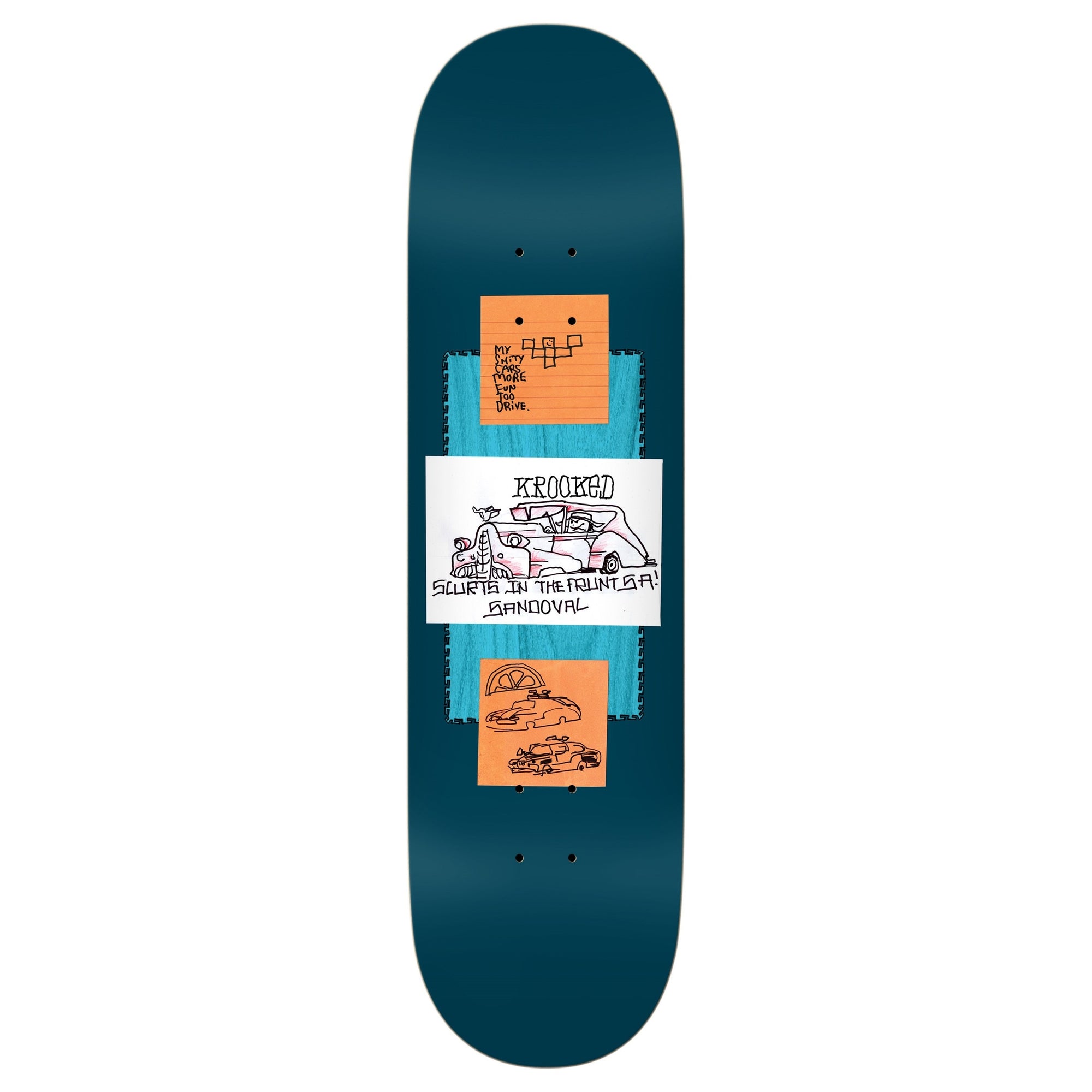 KROOKED DECK - SANDOVAL MORE FUN (8.5")