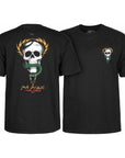 POWELL PERALTA S/S T-SHIRT - MIKE MCGILL SKULL AND SNAKE BLACK - The Drive Skateshop