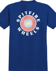 SPITFIRE OG CLASSIC FILL YOUTH SS T-SHIRT ROYAL
