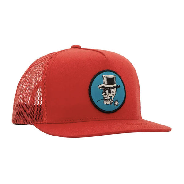 LOSER MACHINE TOP HAT RED - The Drive Skateshop