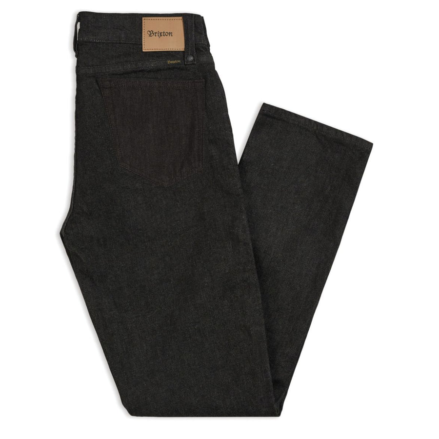 BRIXTON RESERVE 5-PKT DENIM BLACK - The Drive Skateshop