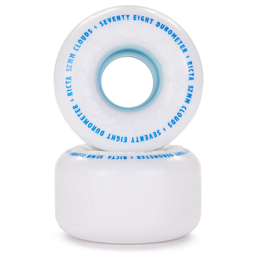 RICTA WHEELS CLOUDS WHITE 78A (52MM/54MM/56MM/60MM) - The Drive Skateshop