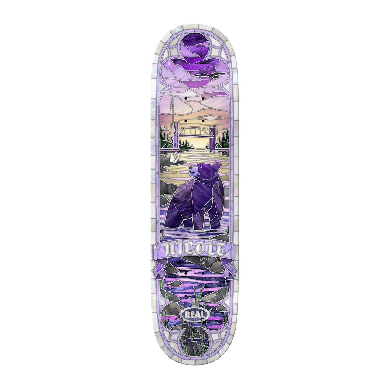 REAL DECK NICOLE CATHEDRAL FULL (8.25") - The Drive Skateshop