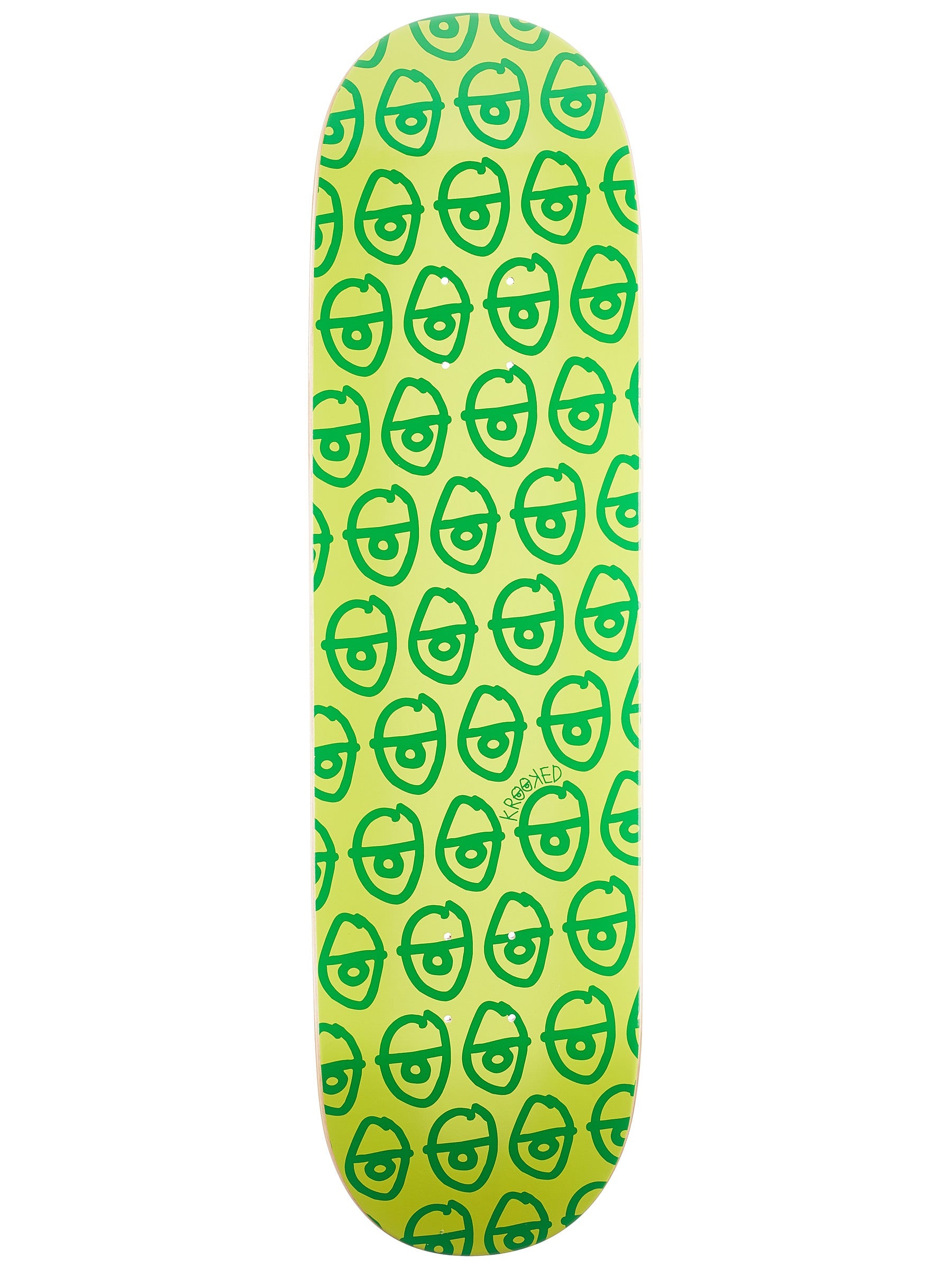 KROOKED PEWPILS PRICE POINT DECK GREEN (8.5") - The Drive Skateshop