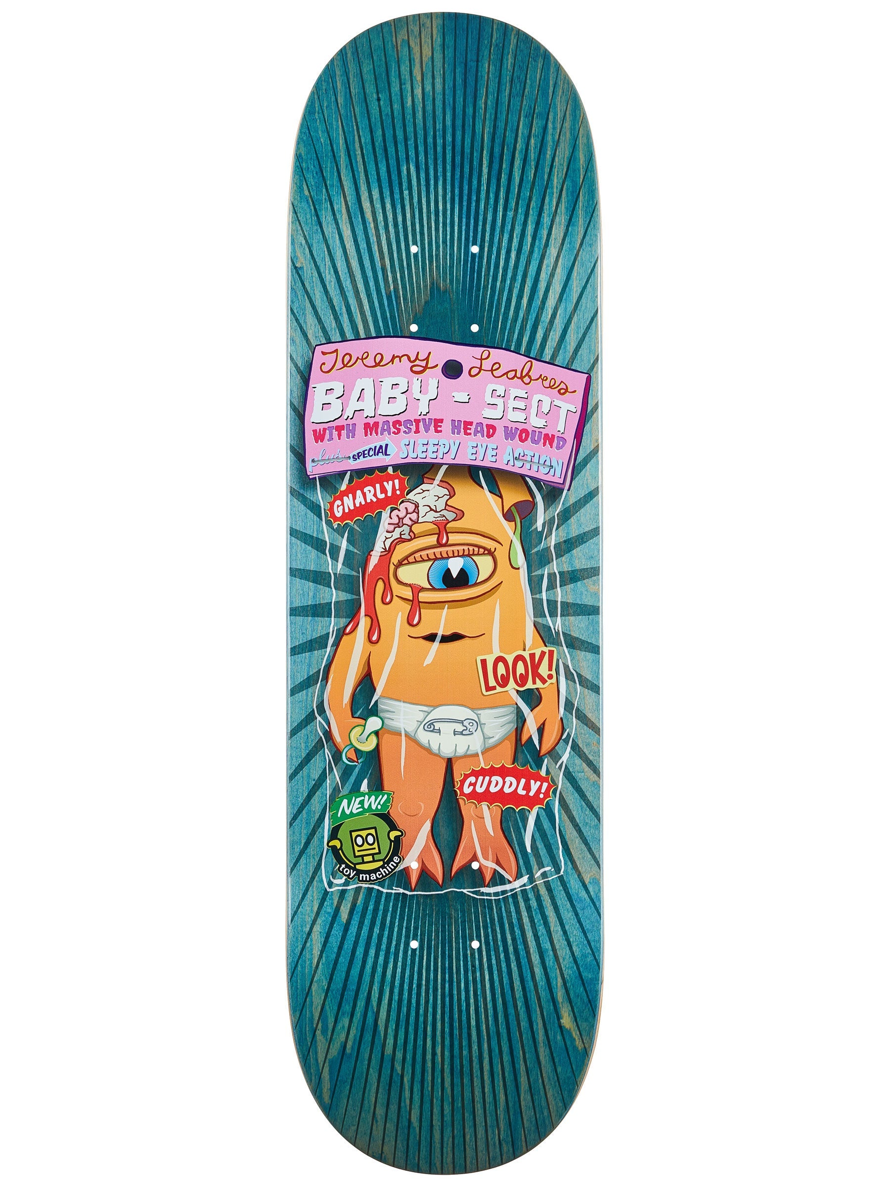 TOY MACHINE DECK LEABRES TOY DOLLS (8.5")