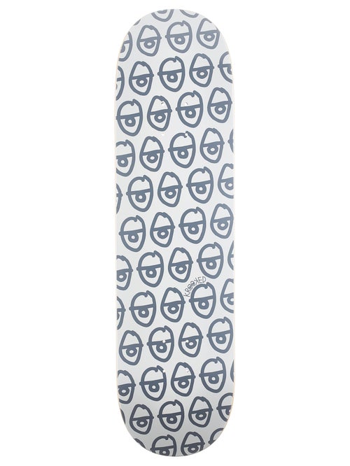 KROOKED PEWPILS PRICE POINT DECK GREY (8.25&quot;) - The Drive Skateshop