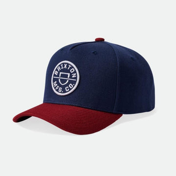 BRIXTON CREST C MP WASHED NYLON/ISLAND BERRY - The Drive Skateshop