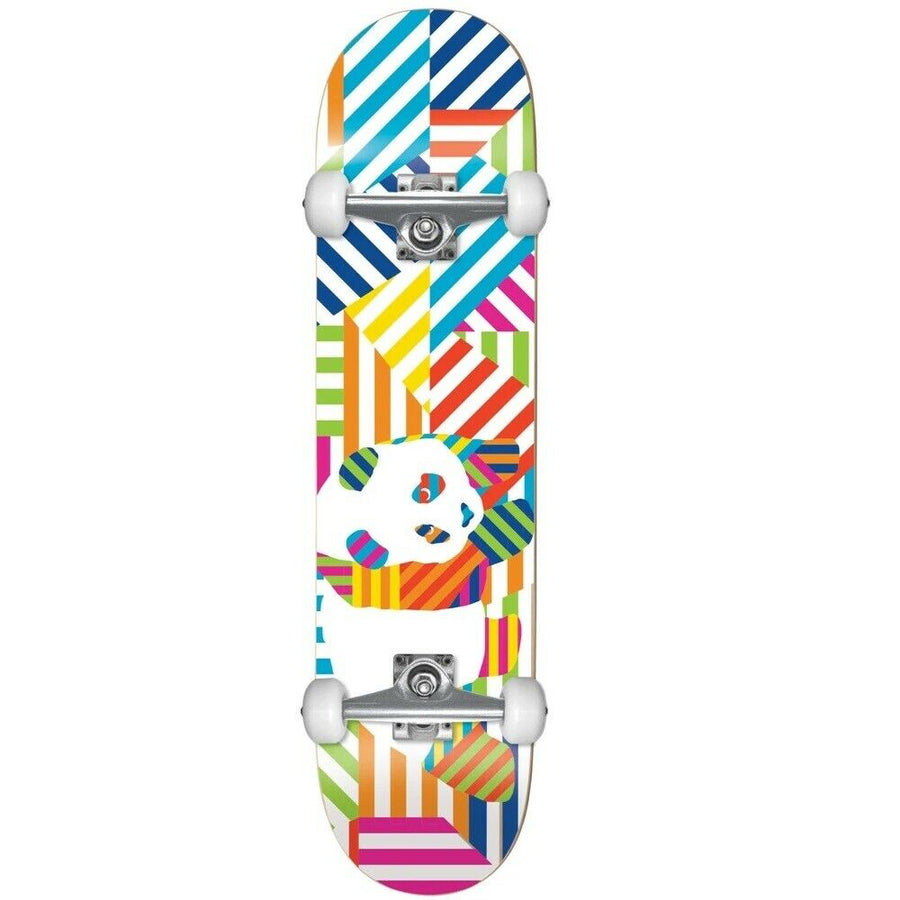 ENJOI COMPLETE - PANDA STRIPES RESIN SOFT WHEELS (7.75