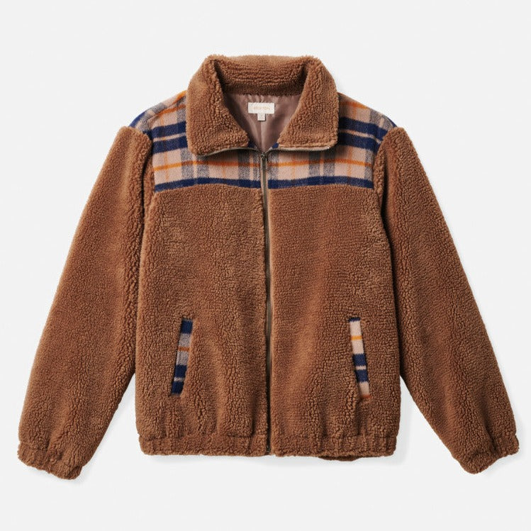BRIXTON SHERIDAN JACKET PINE BARK 