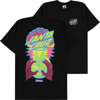 SANTA CRUZ T-SHIRT KENDALL EOTW DOT BLACK - The Drive Skateshop