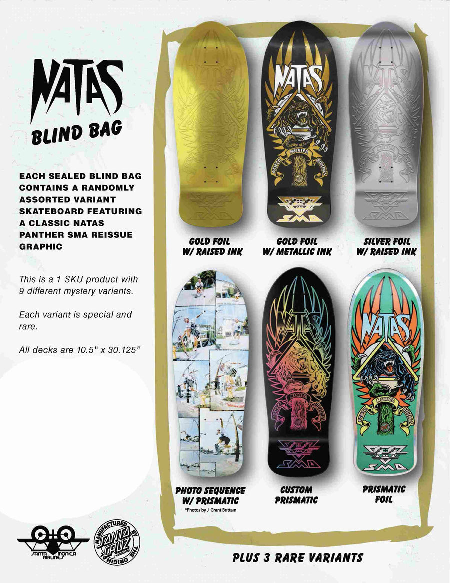 SANTA CRUZ NATAS KAUPAS BLIND BAG RE ISSUES The Drive Skateshop