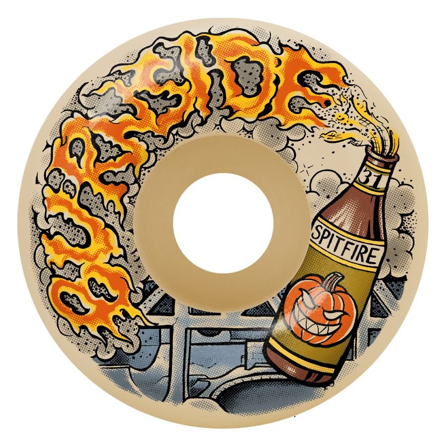 SPITFIRE WHEELS - LIVE TO BURNSIDE CLASSIC FORMULA 4 99A (58MM) - The Drive Skateshop