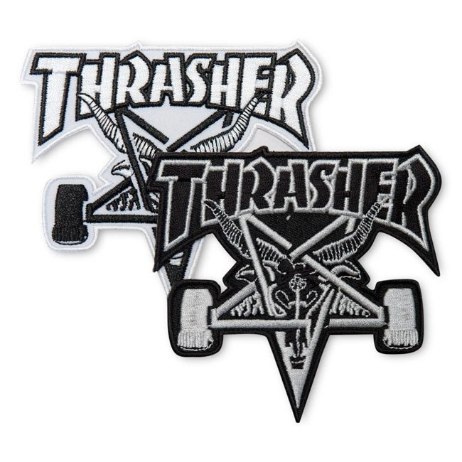 THRASHER SKATE GOAT PATCH - The Drive Skateshop