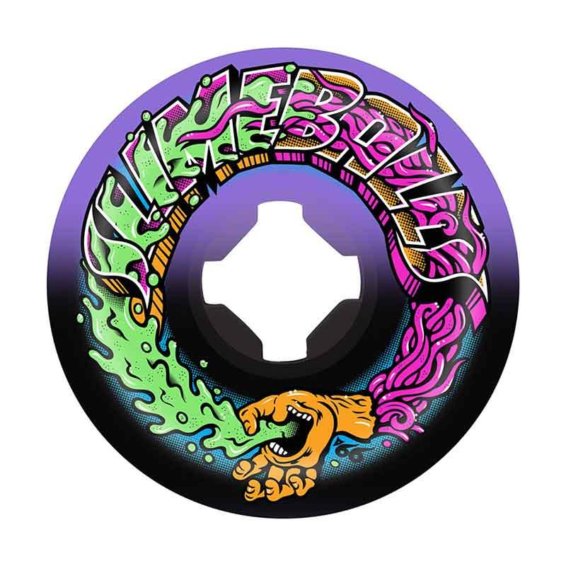 SLIME BALLS WHEELS SPEED BALLS PURPLE/BLACK 99A (53MM)