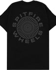 SPITFIRE CLASSIC 87 SWIRL T-SHIRT BLACK/GREY - The Drive Skateshop