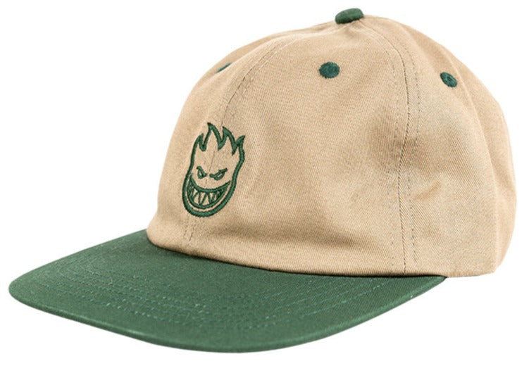 SPITFIRE LIL BIGHEAD STRAPBACK TAN/DARK GREEN - The Drive Skateshop