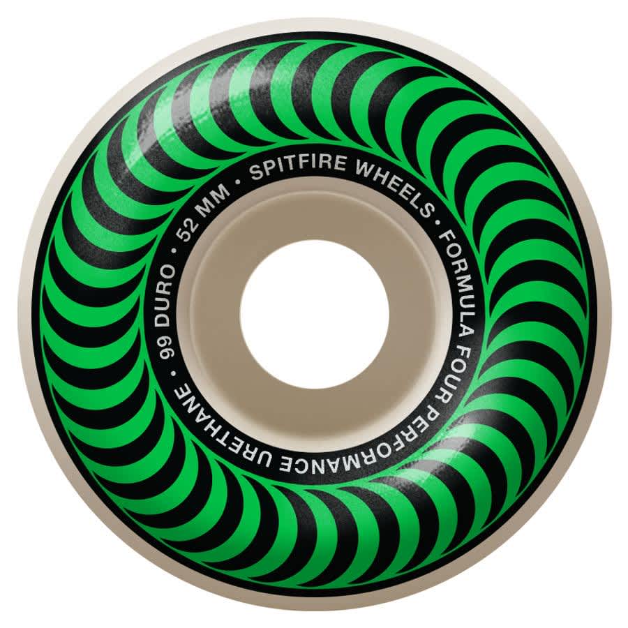 SPITFIRE WHEELS - FORMULA 4 CLASSICS 99A (52MM) - The Drive Skateshop