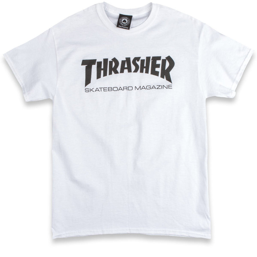 THRASHER SKATE MAG TEE WHITE - The Drive Skateshop
