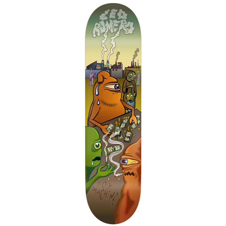 TOY MACHINE DECK - ROMERO MONEY GRUB (8.5")