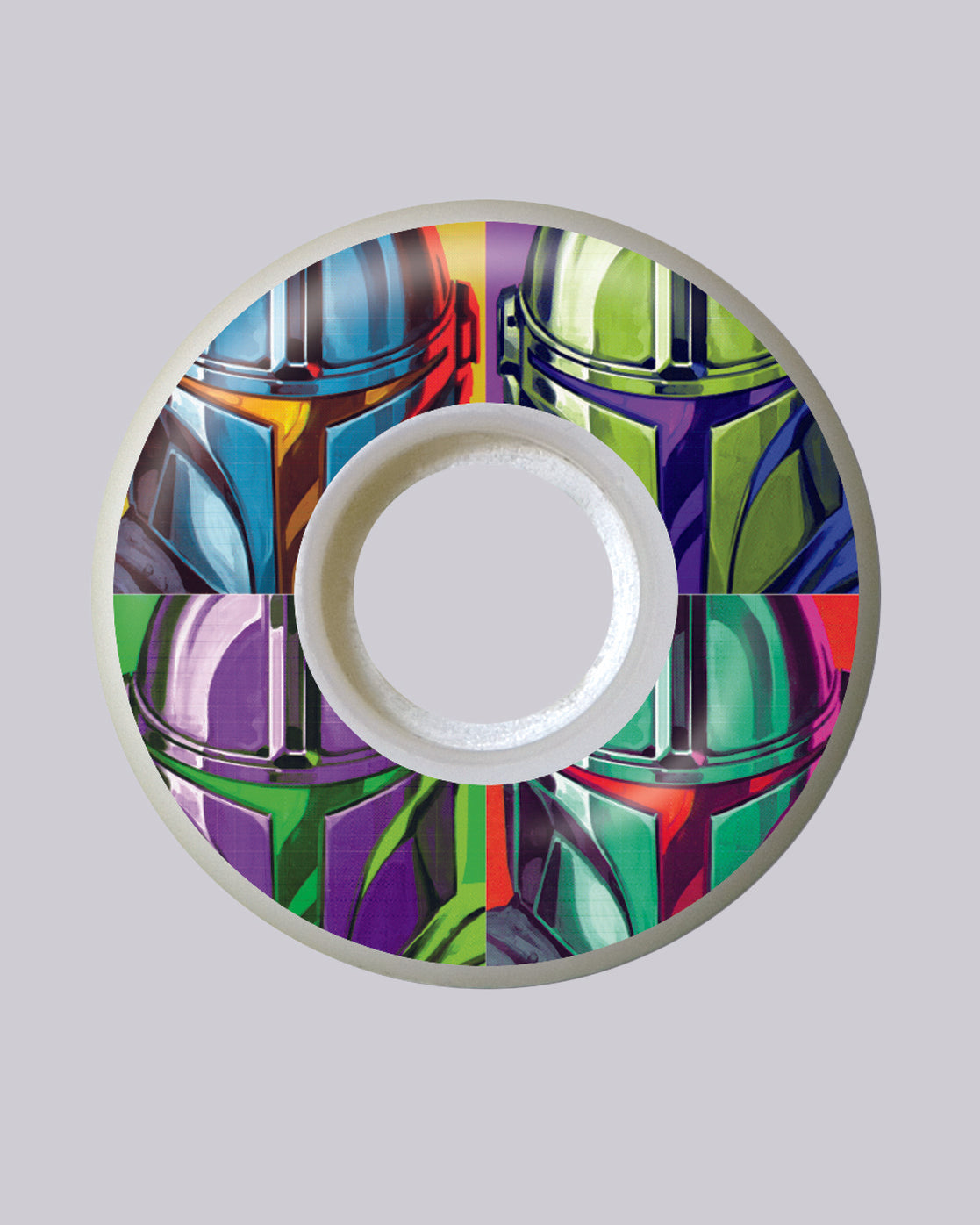 ELEMENT X THE MANDALORIAN WHEELS MANDO CARD 99A (52MM) - The Drive Skateshop