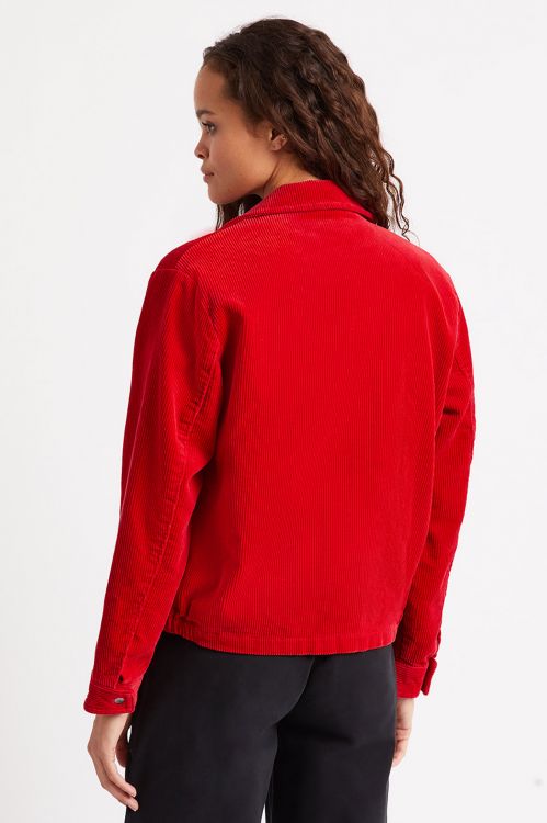 BRIXTON UTOPIA JACKET - CHILI PEPPER - 100% COTTON - The Drive Skateshop