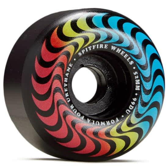 SPITFIRE WHEELS - TEAM TRIPPY SWIRL FORMULA 4 RADIAL 99A (54MM)