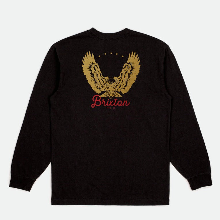 BRIXTON TALON LONG SLEEVE BLACK