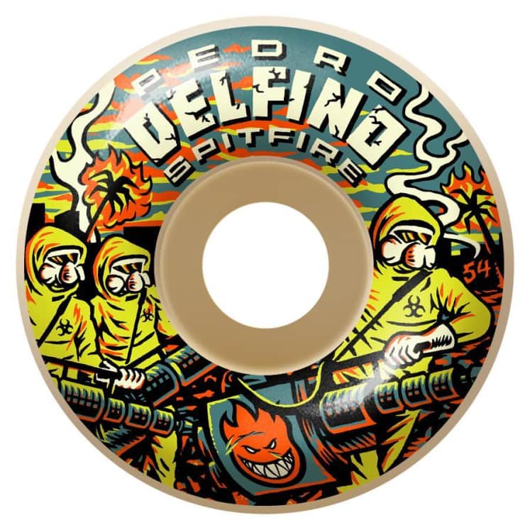 SPITFIRE WHEELS PEDRO DELFINO FROMULA 4 PRO CLASSICS 99A (54MM)