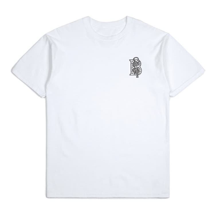 BRIXTON T-SHIRT CRAWLER WHITE