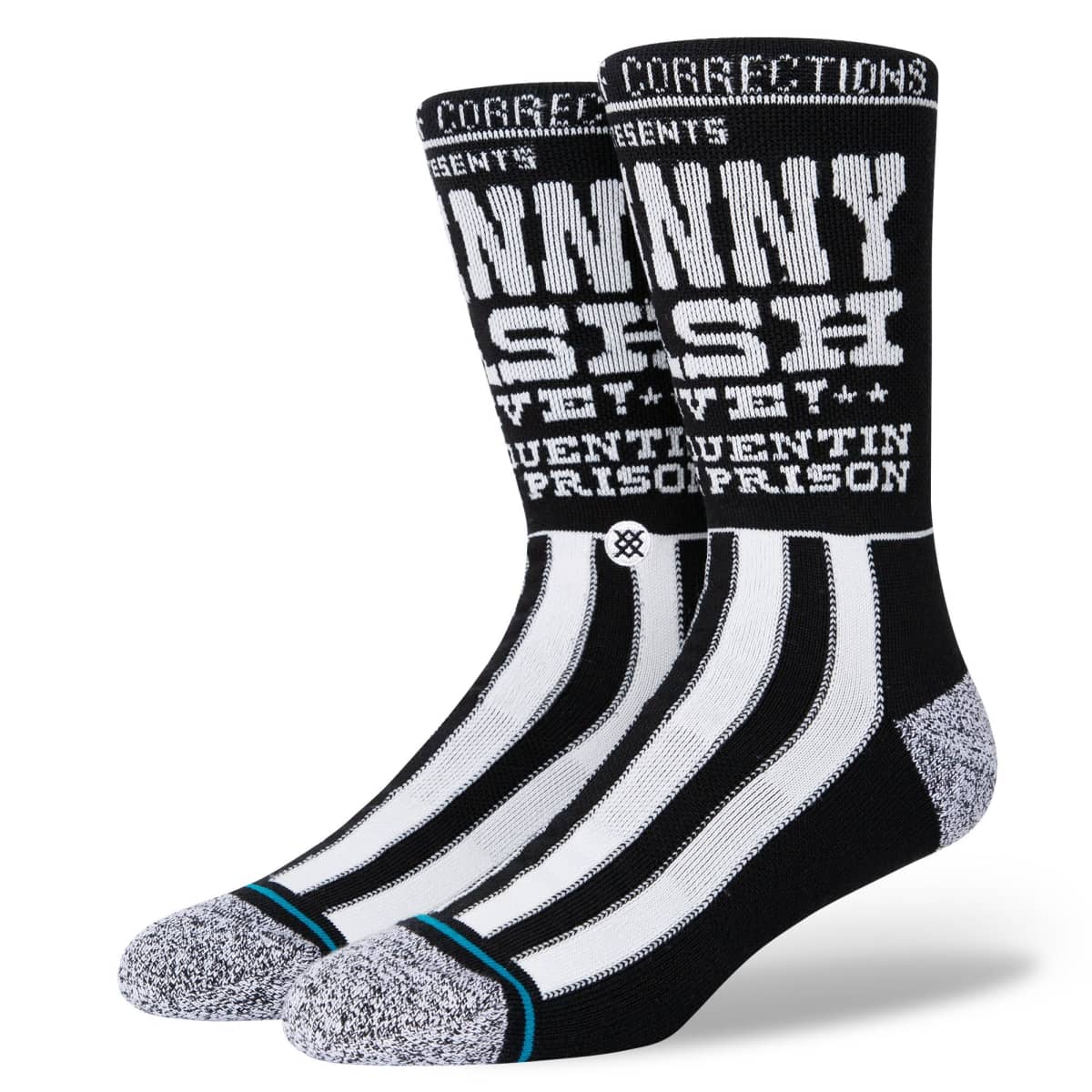 STANCE SOCKS - LIFE JONNY CASH CORRECTIONS BLACK